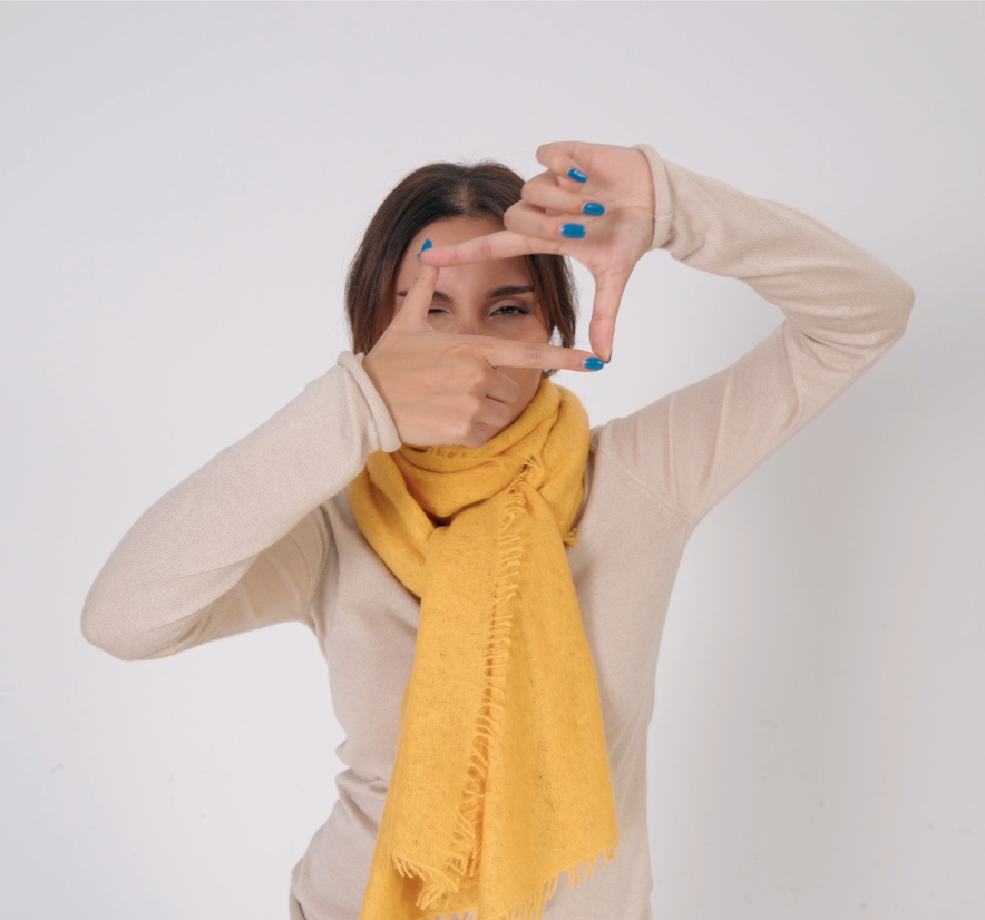 Aries – Luxuriöser Cashmere-Schal